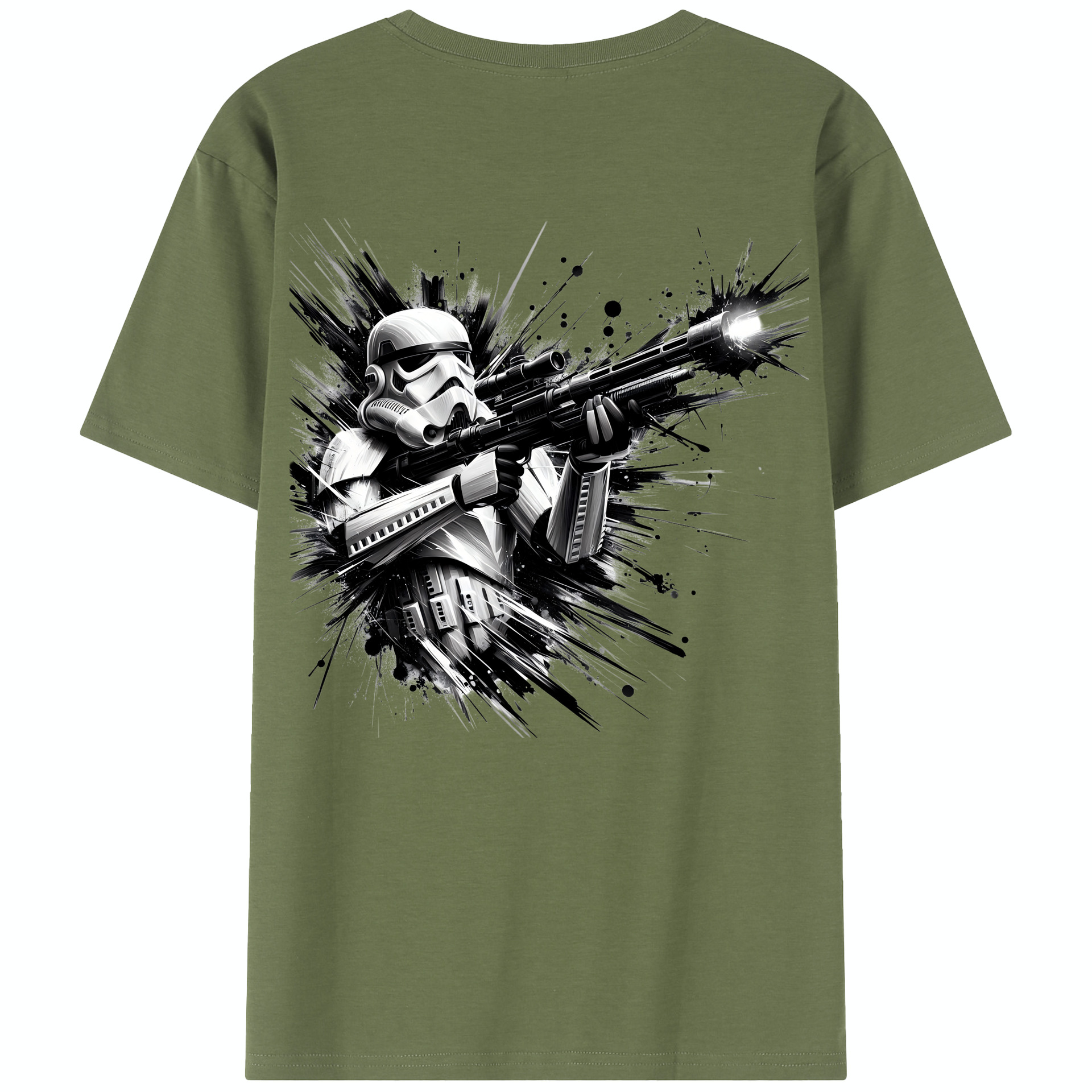 （画像用） スター・ウォーズ Star Wars 綿100％半袖Tシャツ（背面プリント）